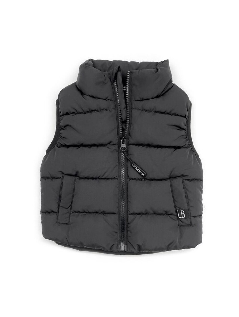 Little Bipsy Puffer Vest Black